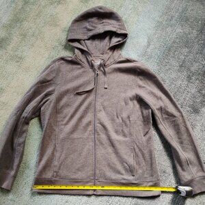Tek Gear Brown Zip Up Hoodie Youth XL